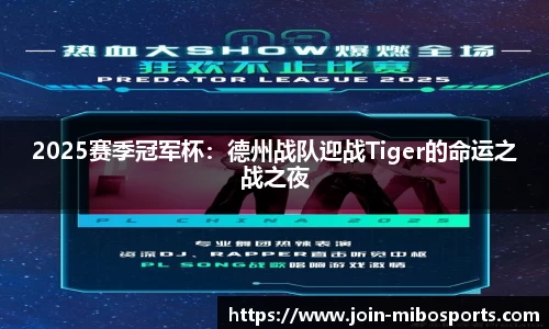 2025赛季冠军杯：德州战队迎战Tiger的命运之战之夜